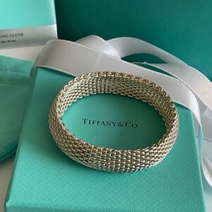Tiffany Sumerset mesh bracelet